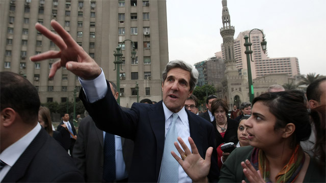 Was Senator Kerry right to meet with the Muslim Brotherhood?