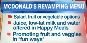 mcdonalds menu