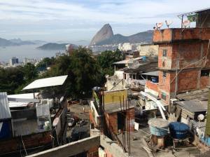 favela view of brazil