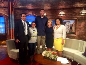 Former Baylor star Isaiah Austin stops by "New Day."
