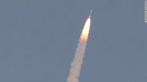 Mars Orbiter probe lifts off Nov. 5, 2013.