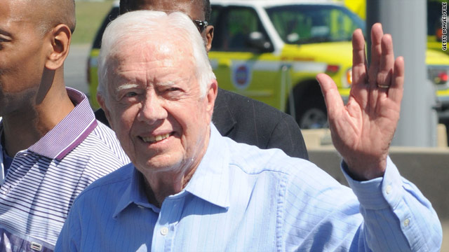 Jimmy Carter believes the NSA monitors his e-mails