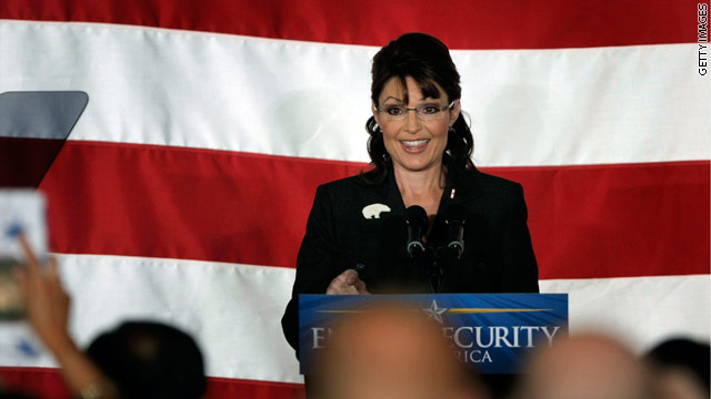 Palin's intentions questioned as she heads back to Iowa