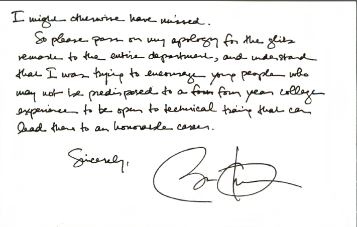 Obama letter art history professor PG2