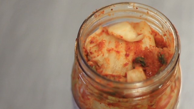 She's on a kimchi mission